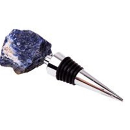 ZEES CREATIONS Stainless Steel Gemstoppers, Labradorite GS2001